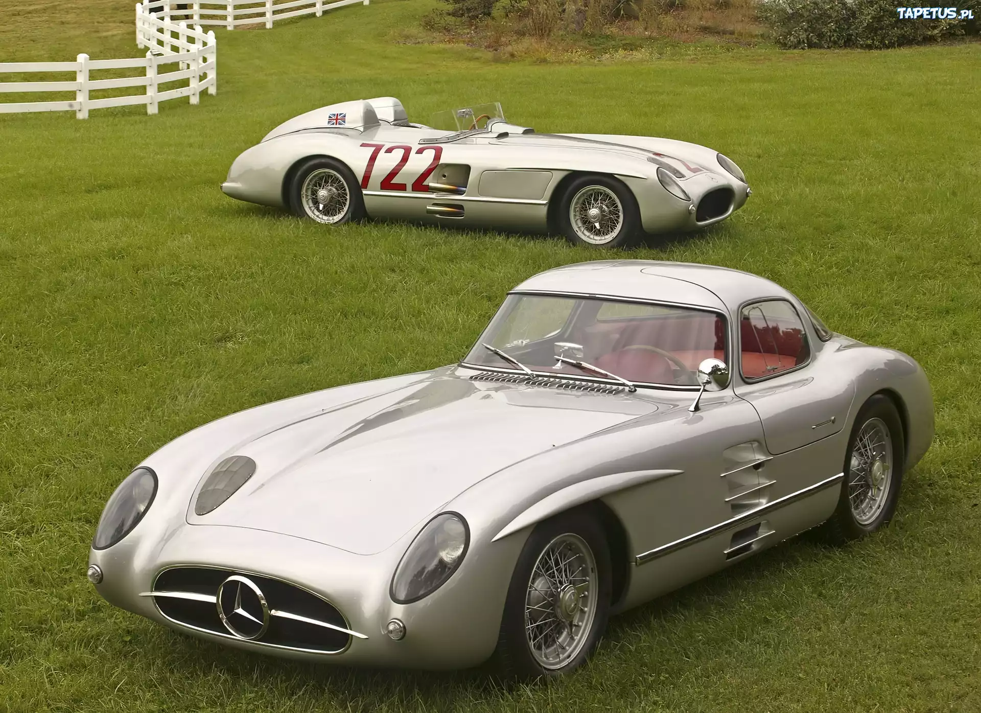 Zabytkowe, Mercedesy 300 SLR
