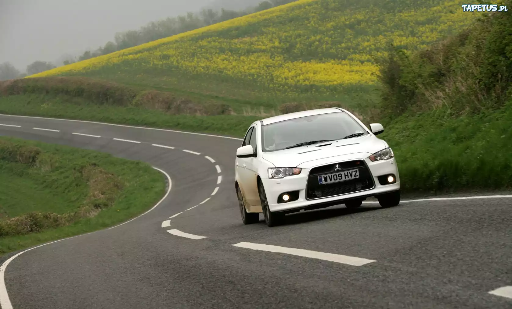 Mitsubishi Lancer, Kręta, Droga