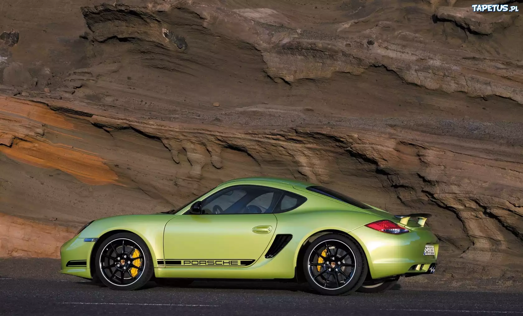 Zielone, Porsche Cayman