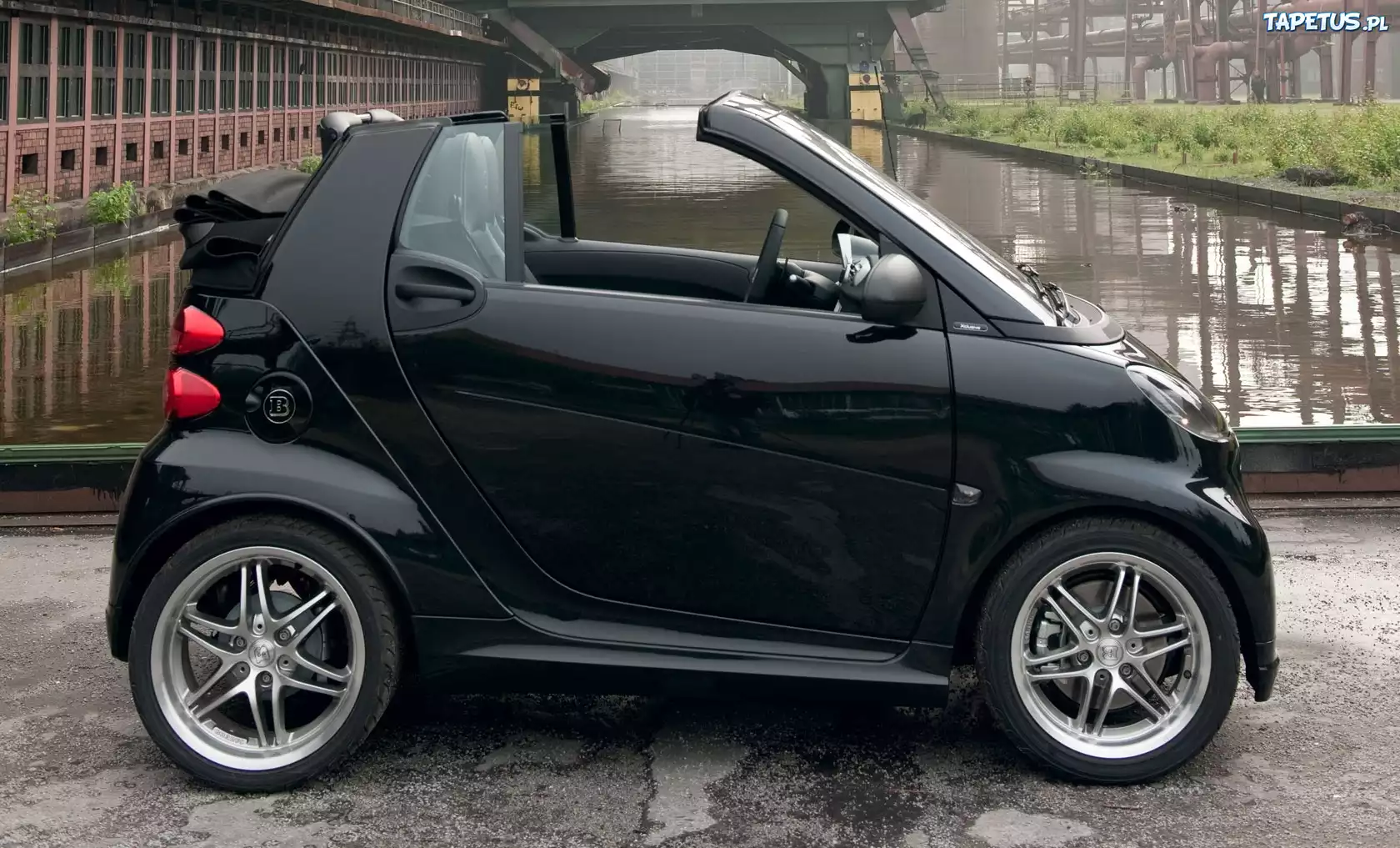 Czarny, Smart Fortwo Brabus
