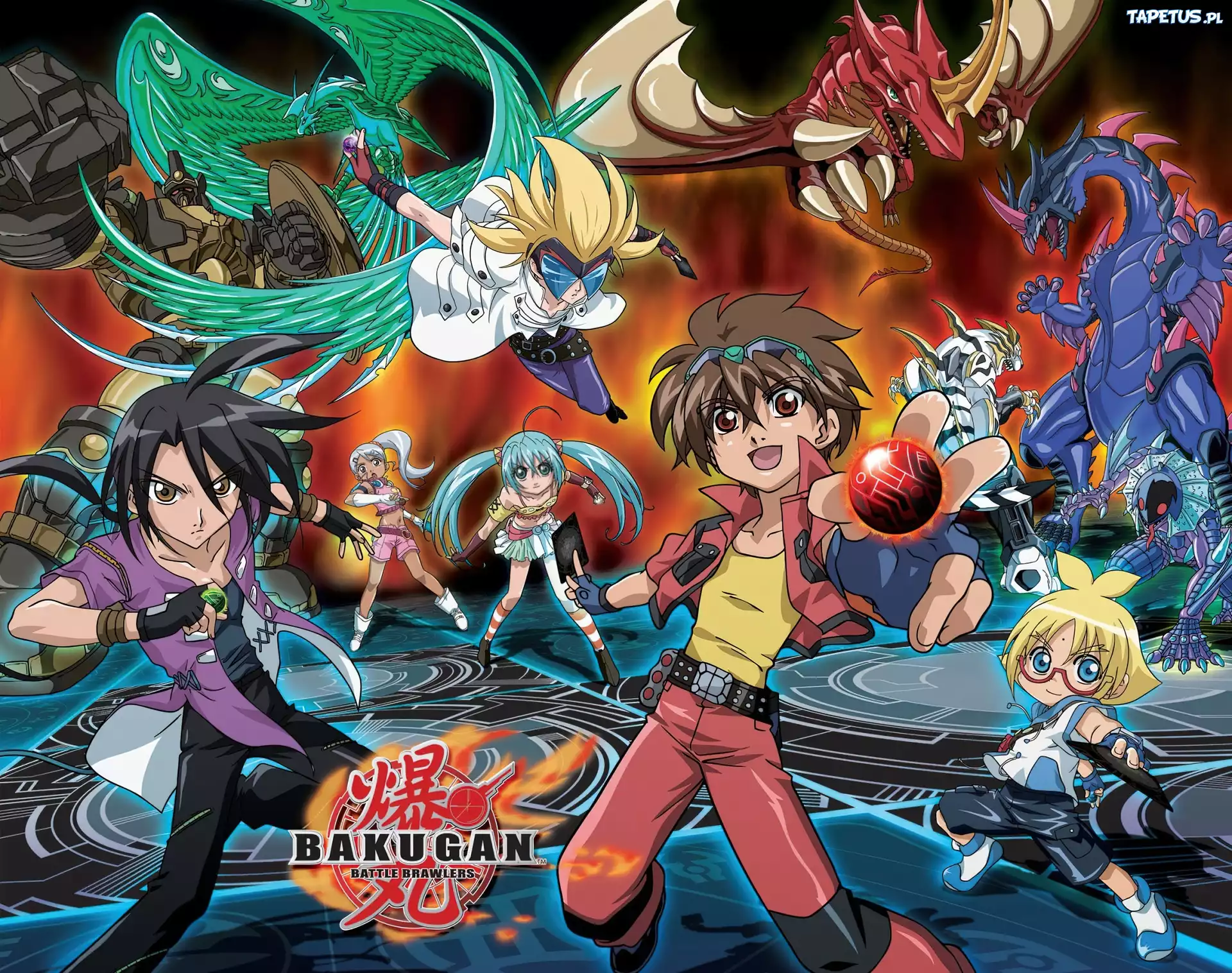 Bakugan, Postacie