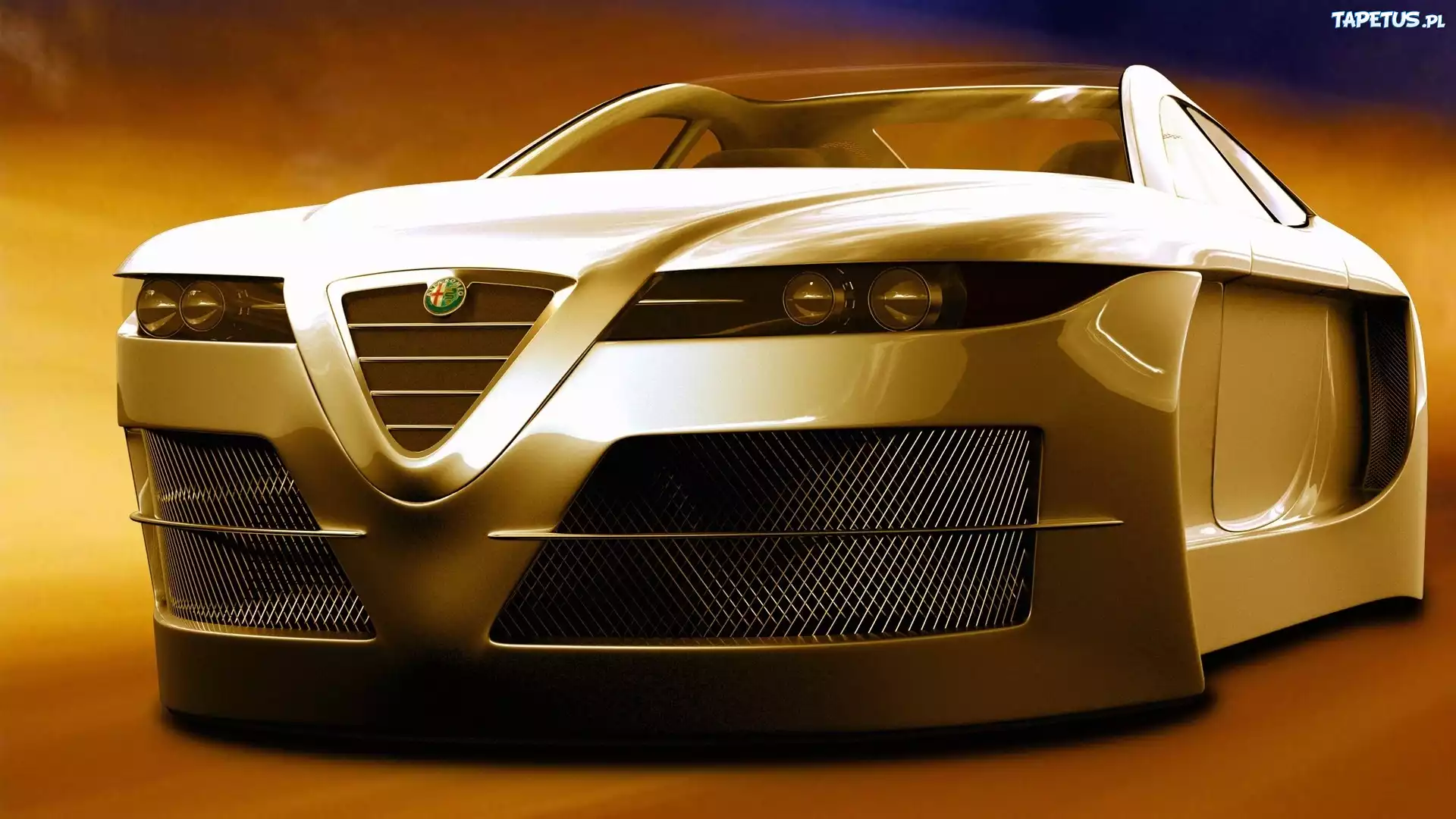 Złote, Alfa Romeo, Wirtualny, Tuning