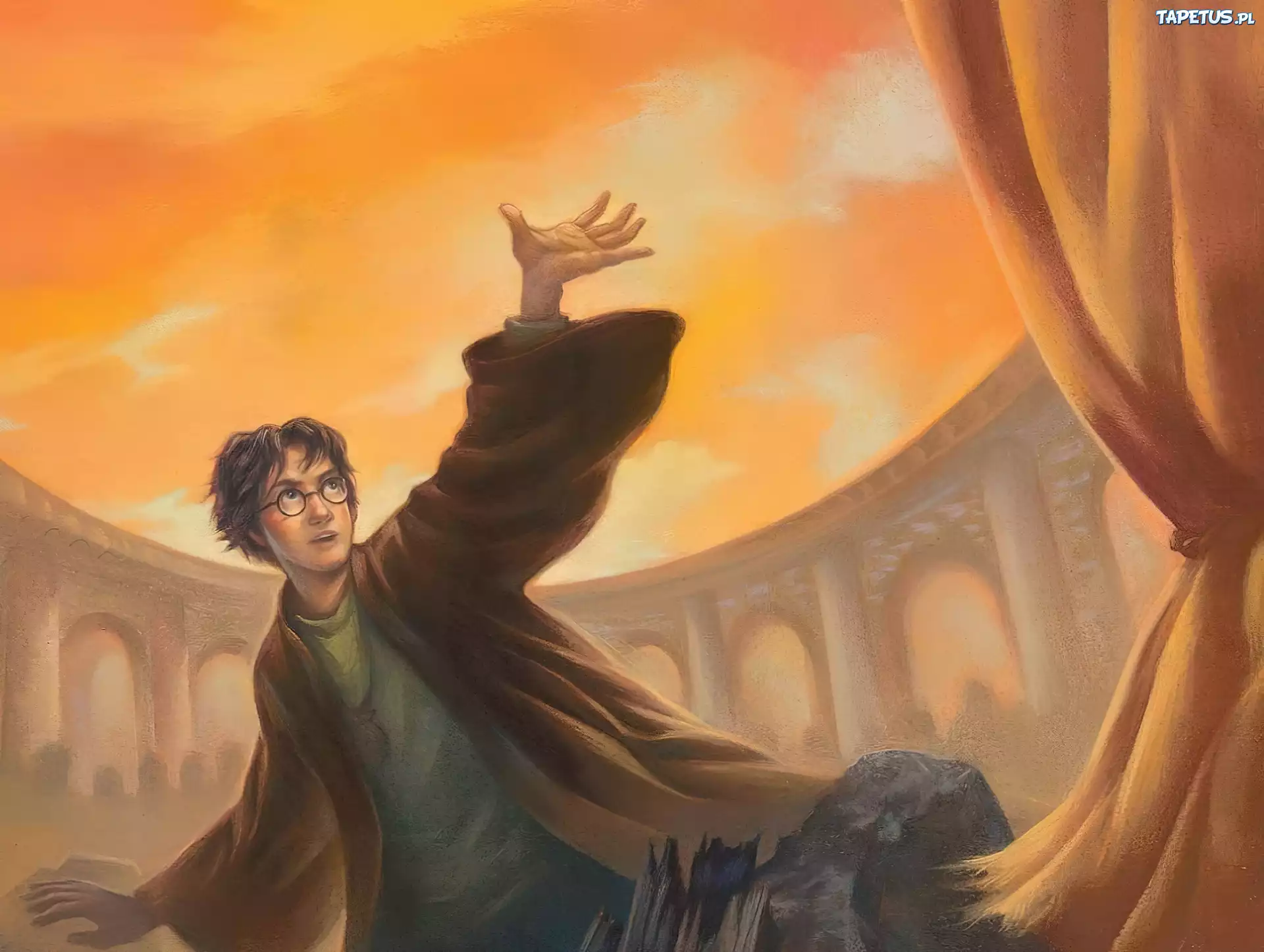 Harry Potter, Rysunkowy, Czarodziej