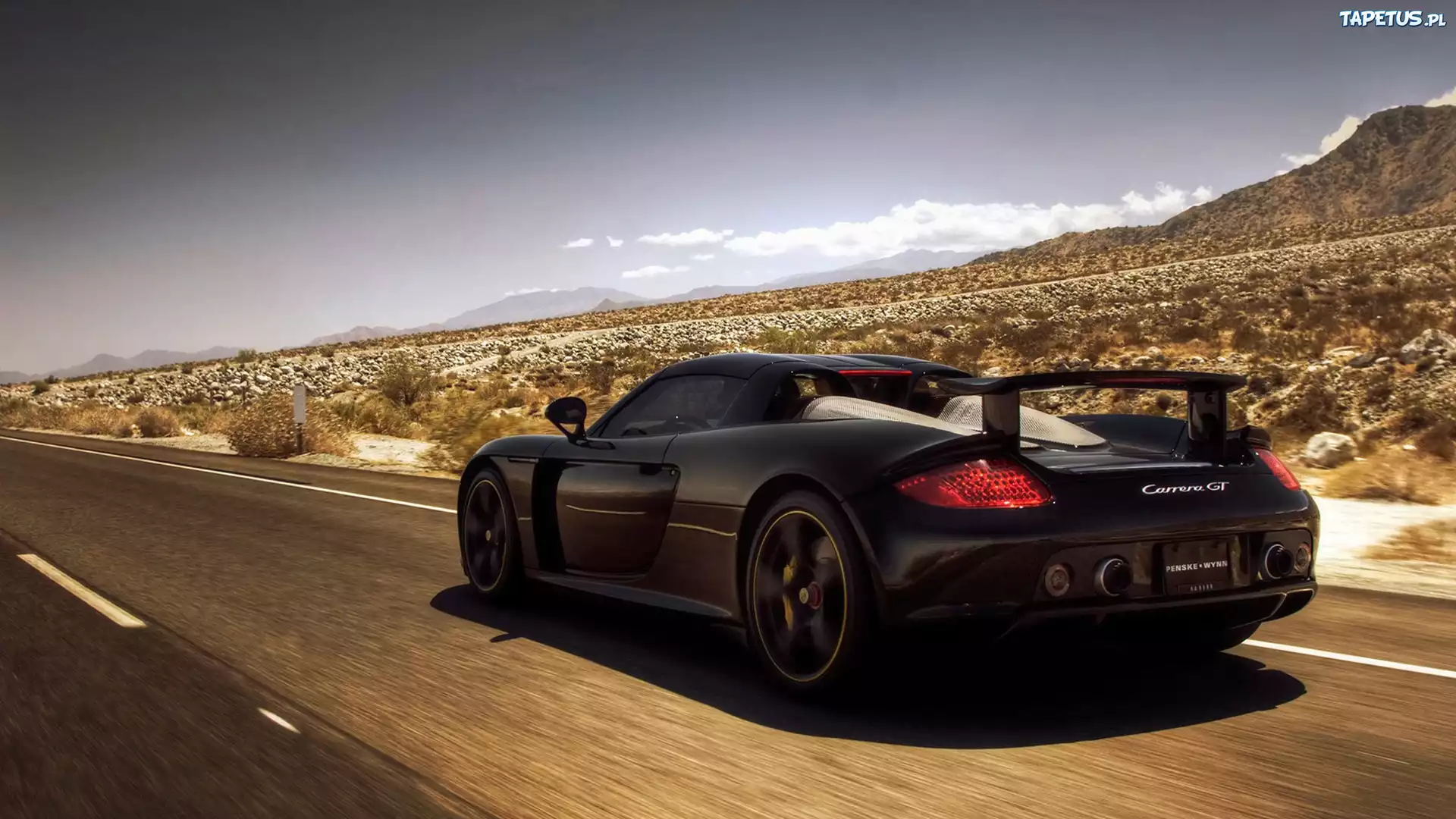 Czarne, Porche, Carrera GT