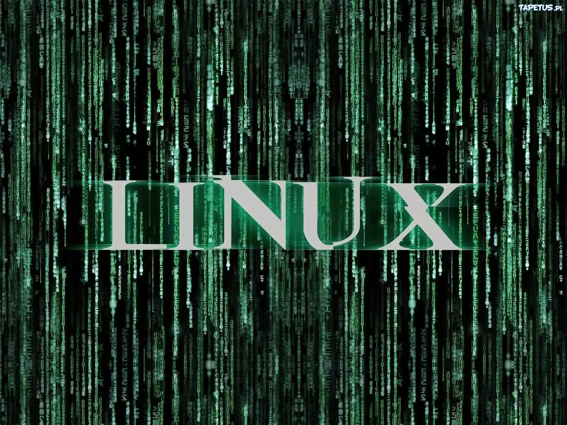 Linux, Napis, Zieleń