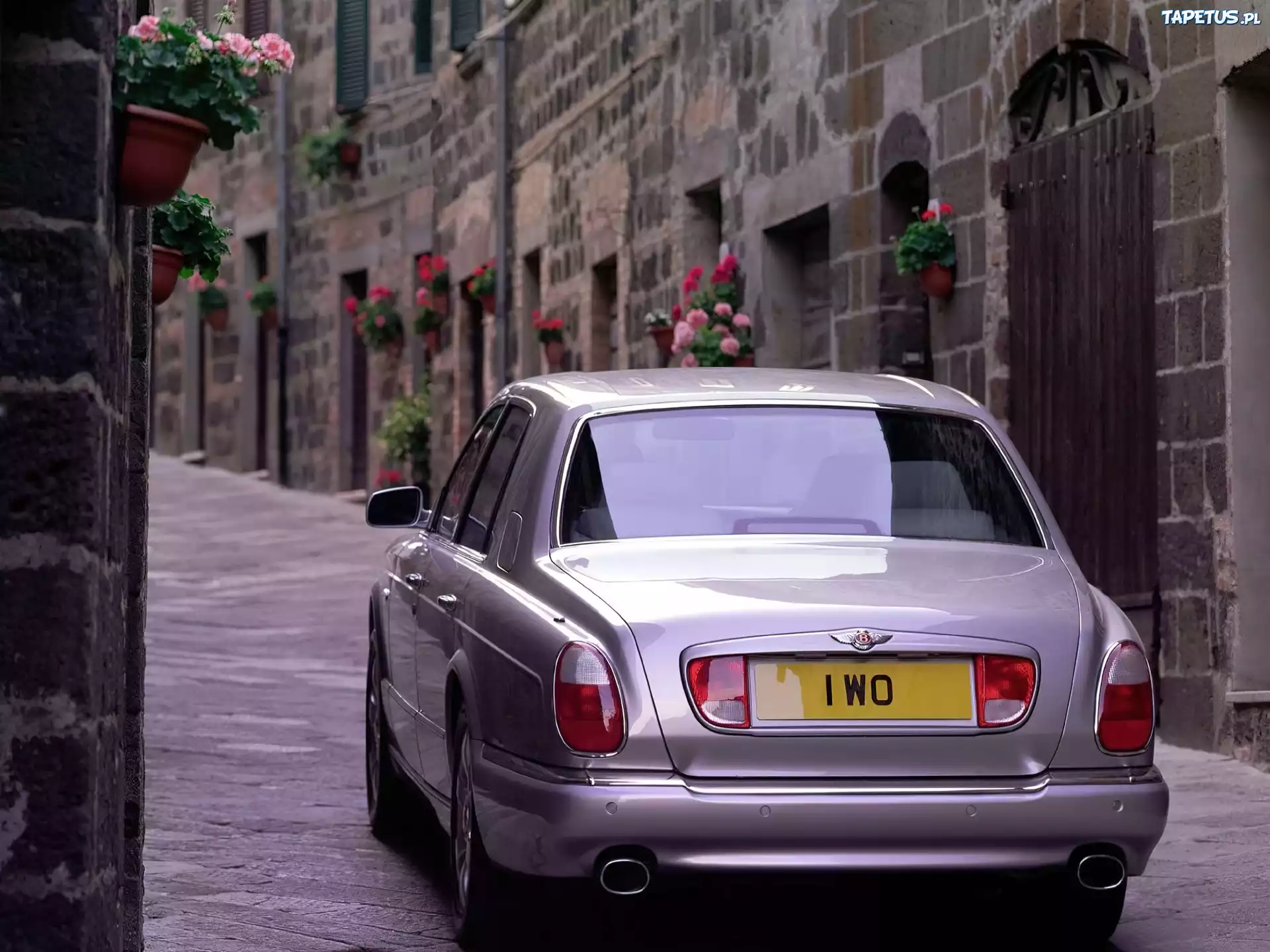 Tył, Bentley Arnage, Bagażnik