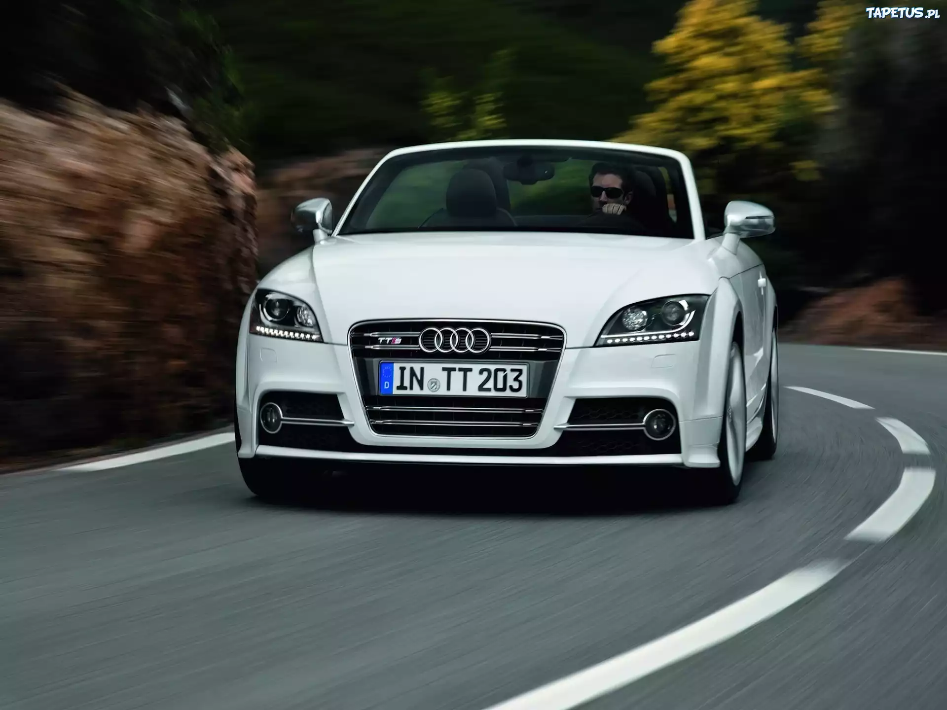 Audi TT, Przód, Halogeny