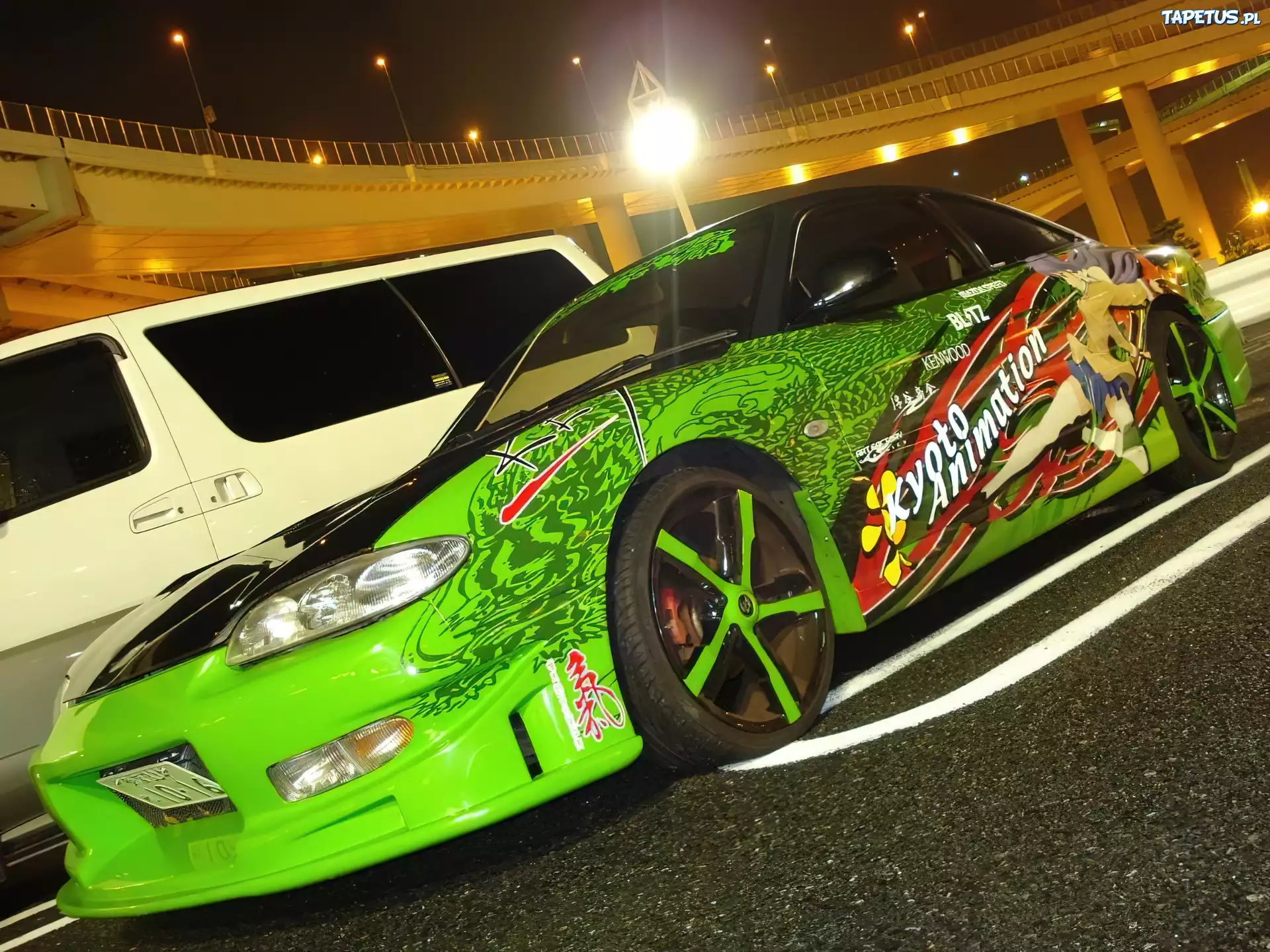 Samochód, Tuningowane, Itasha, Anime