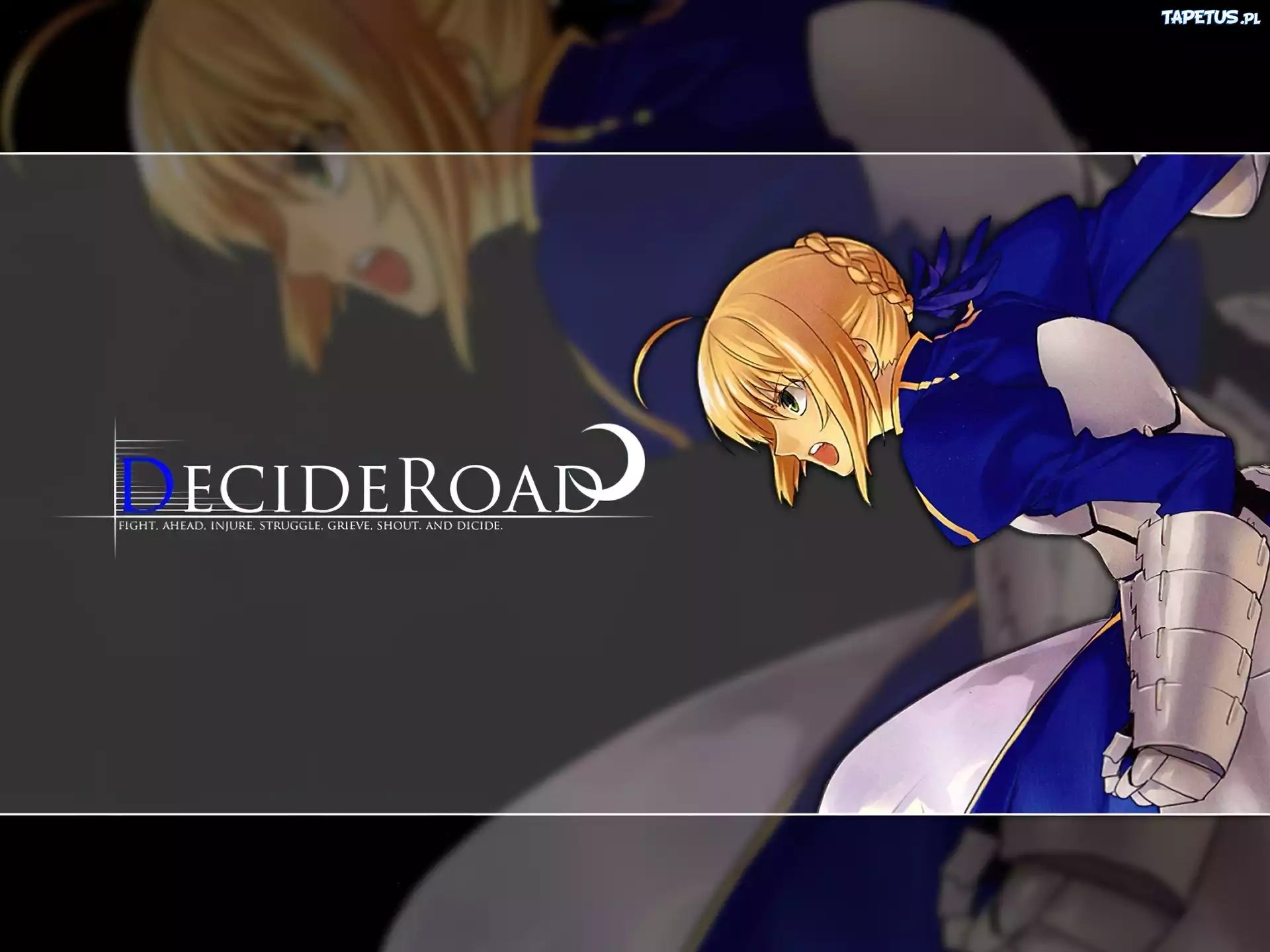 Fate Stay Night, kobieta, zbroja