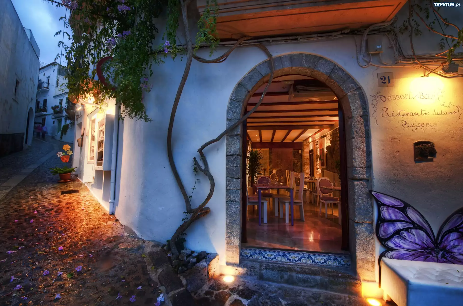 Restauracja, Ibiza, Hiszpania