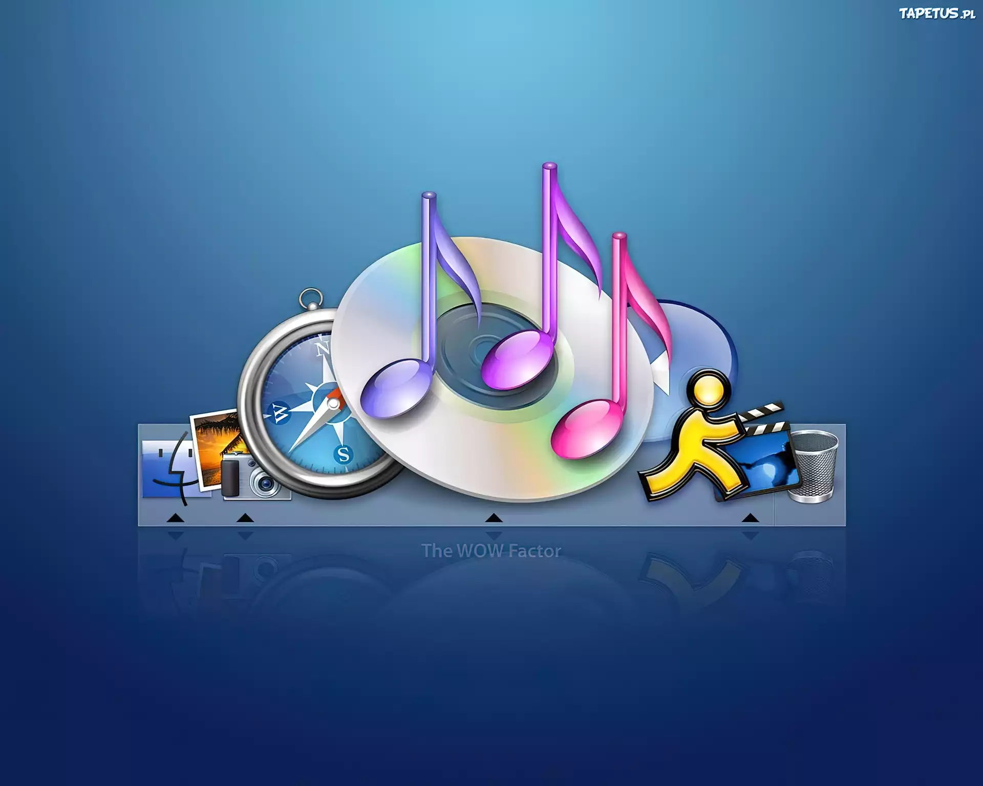 Tapeta, Apple