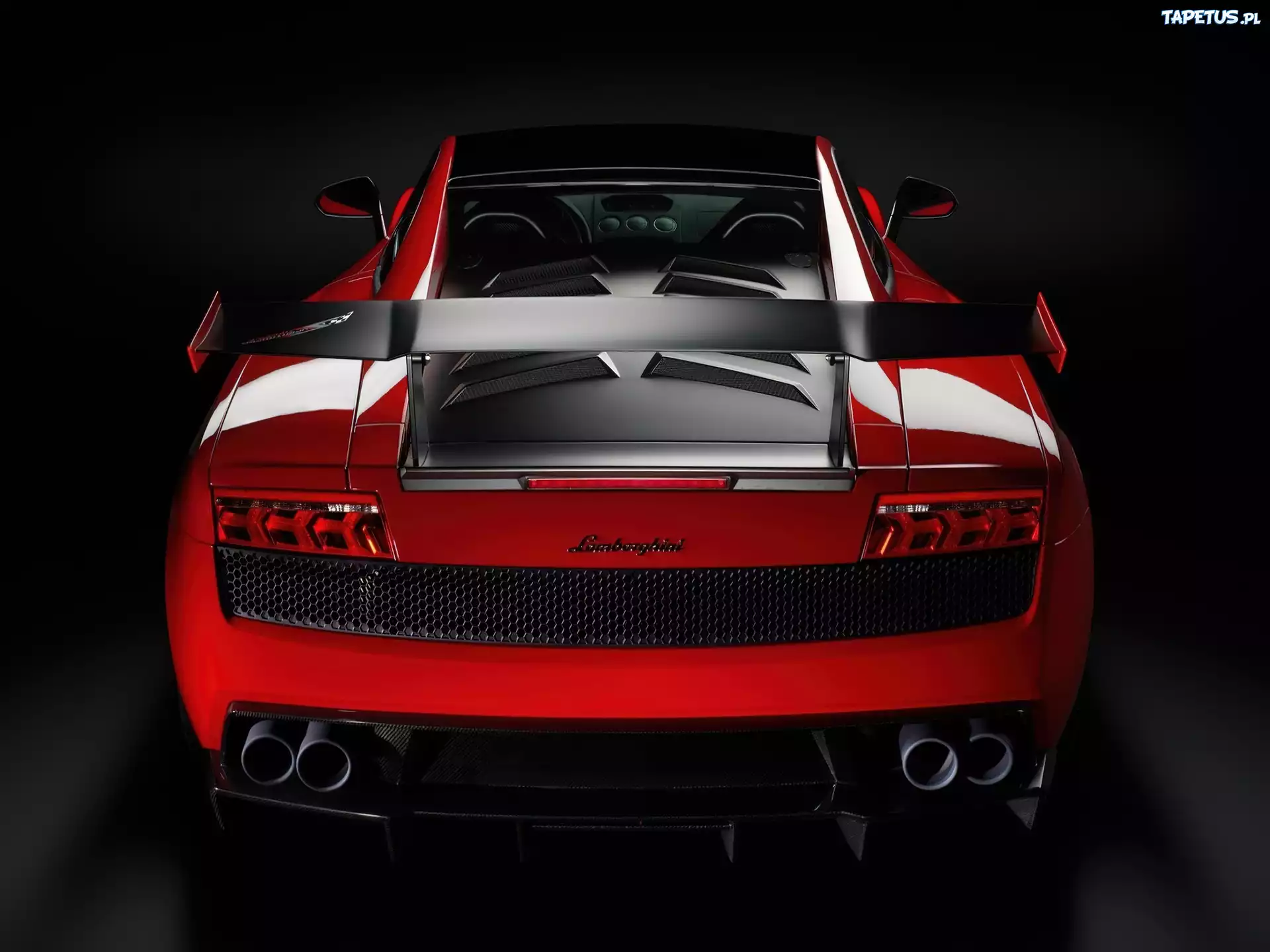 Lamborghini Gallardo LP570, Spojler, Dyfuzor