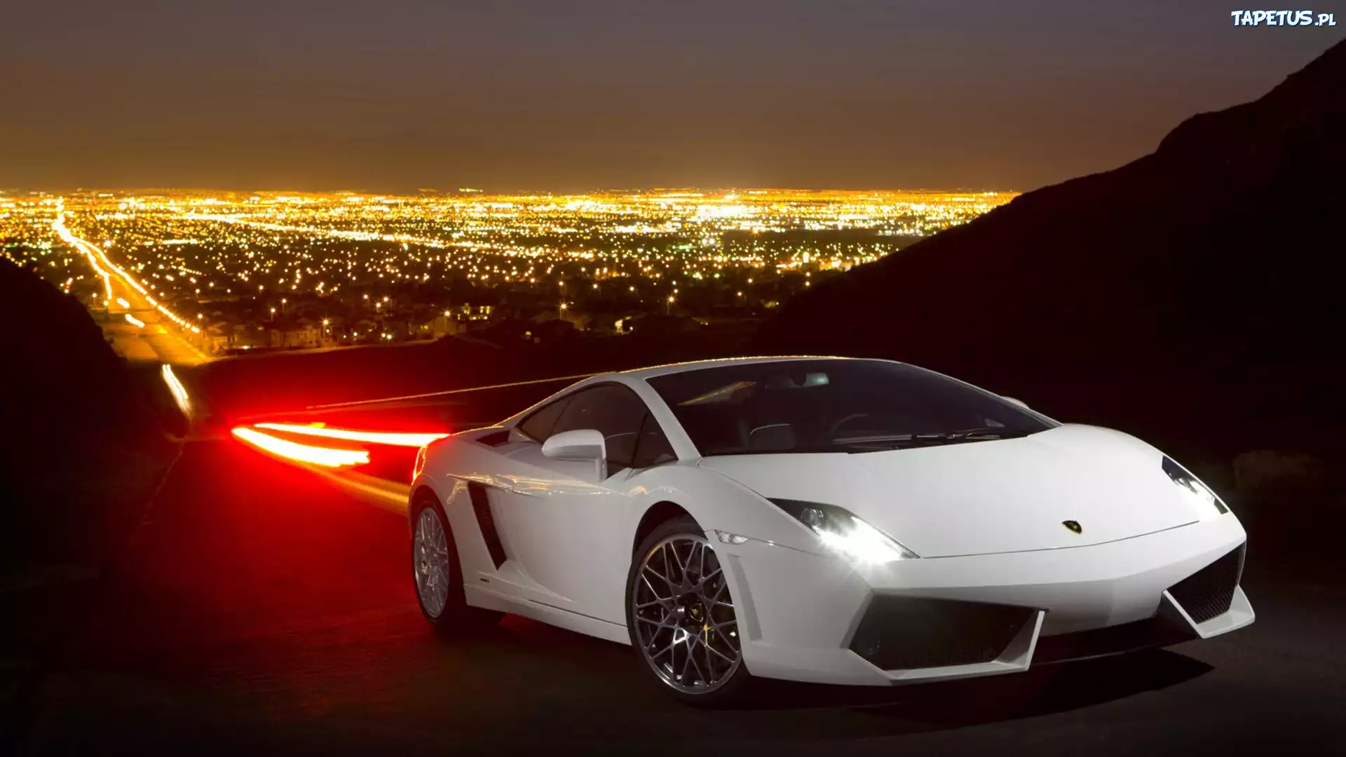 Biały, Lamborghini Gallardo, LP560, Droga