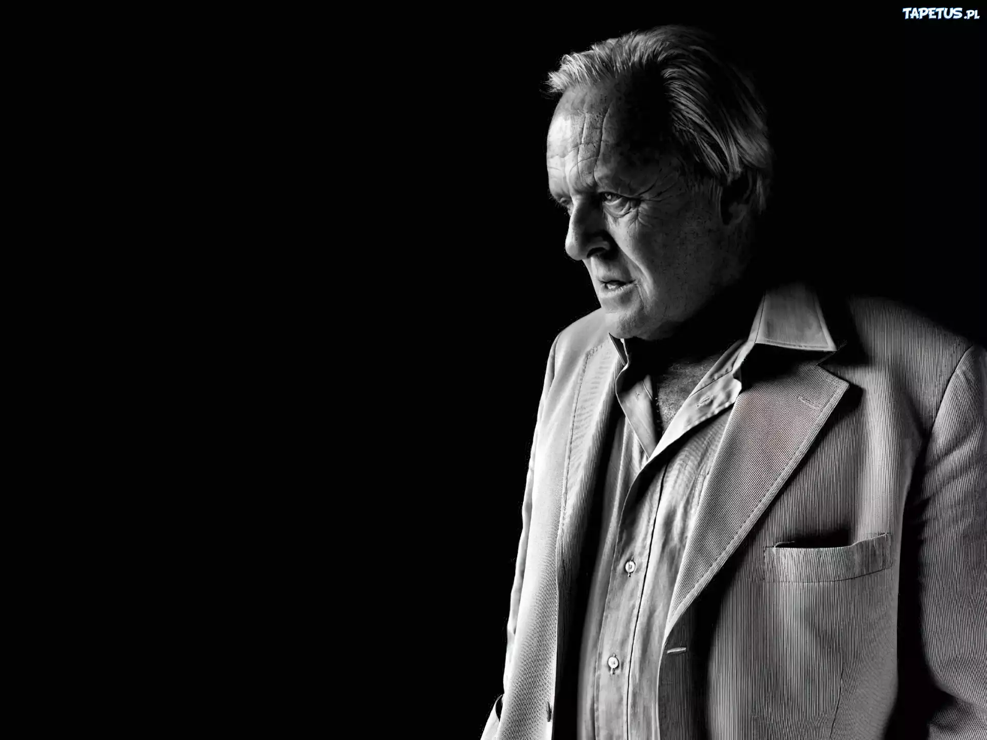 Anthony Hopkins,jasna, marynarka
