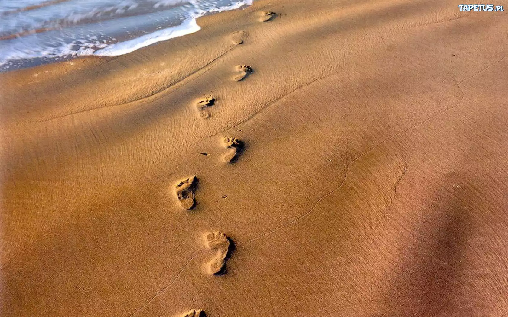 Plaża, Piasek, Stopy