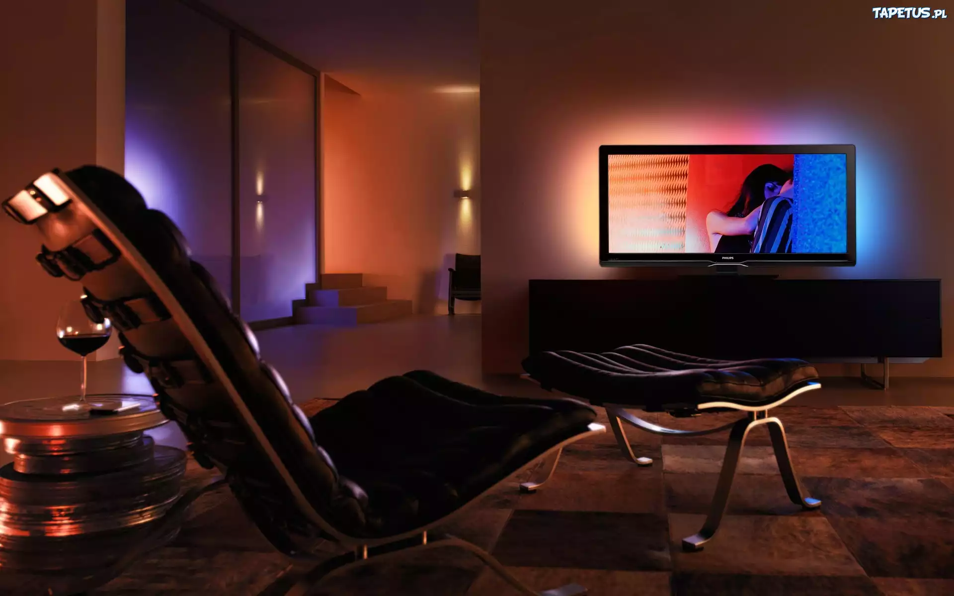 Pokój, Telewizor, Architektura
