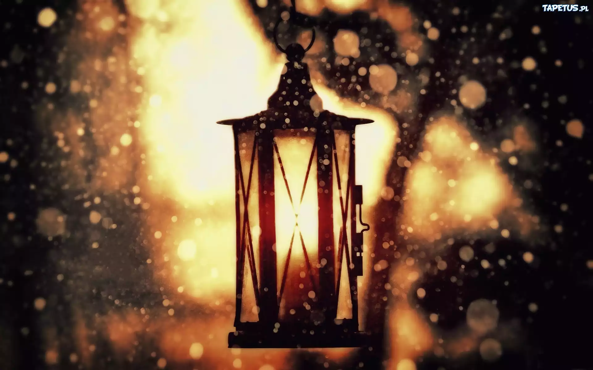 Lampion, Deszcz