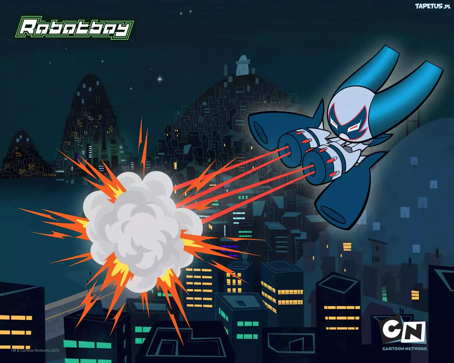 Robotboy, Wybuch
