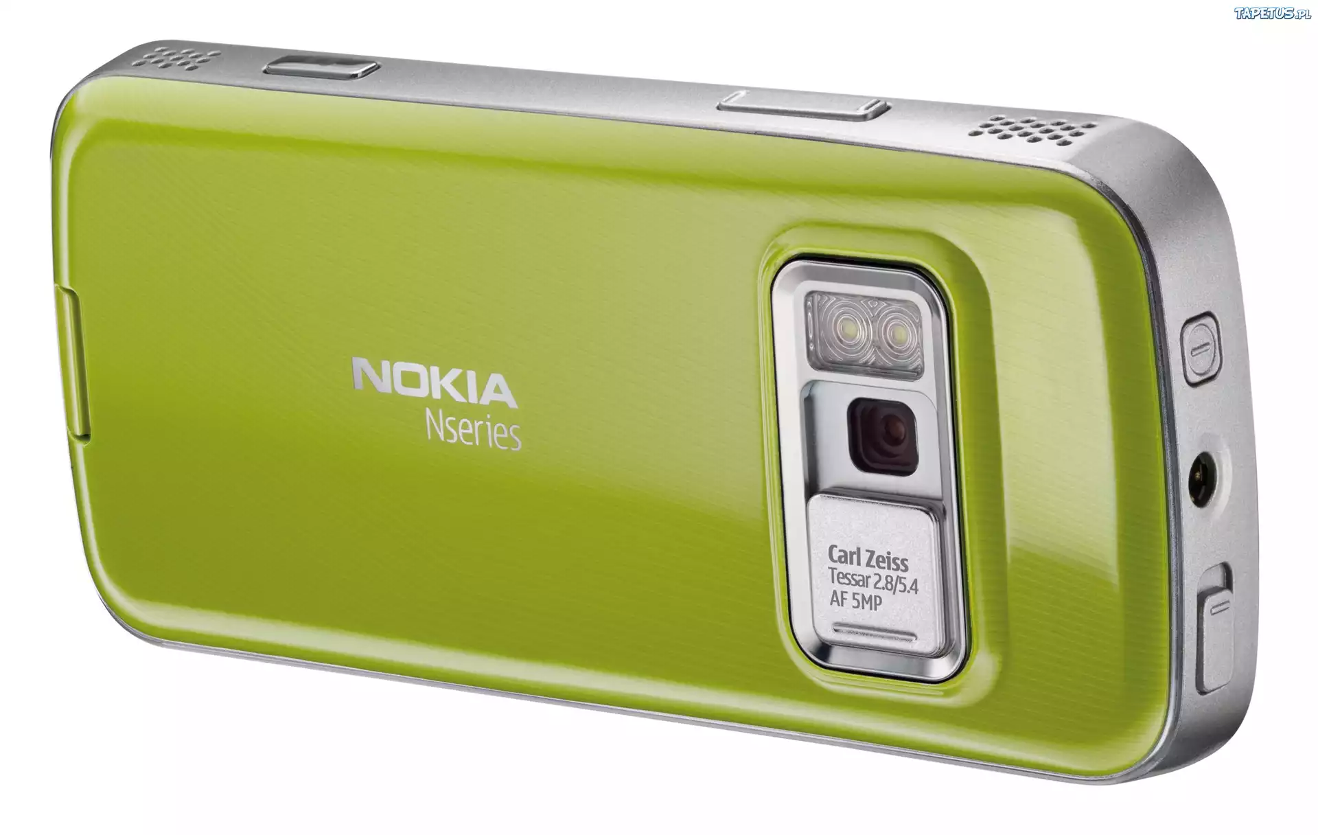 Nokia N79, Zielona, Paski, Tył