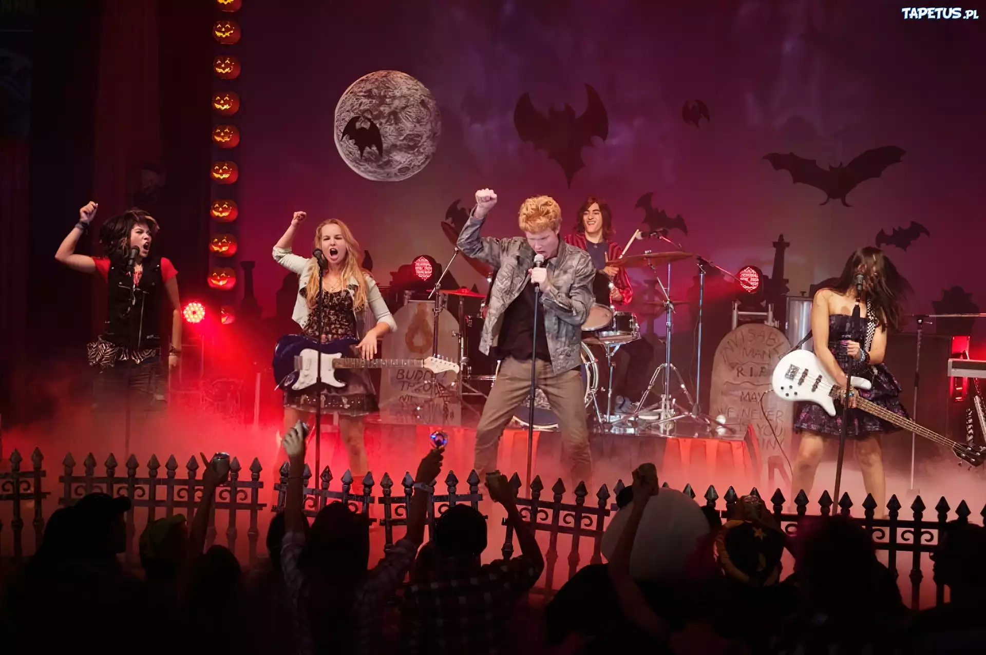 Adam Hicks, Bridgit Mendler, Hayley Kiyoko, Blake Michael