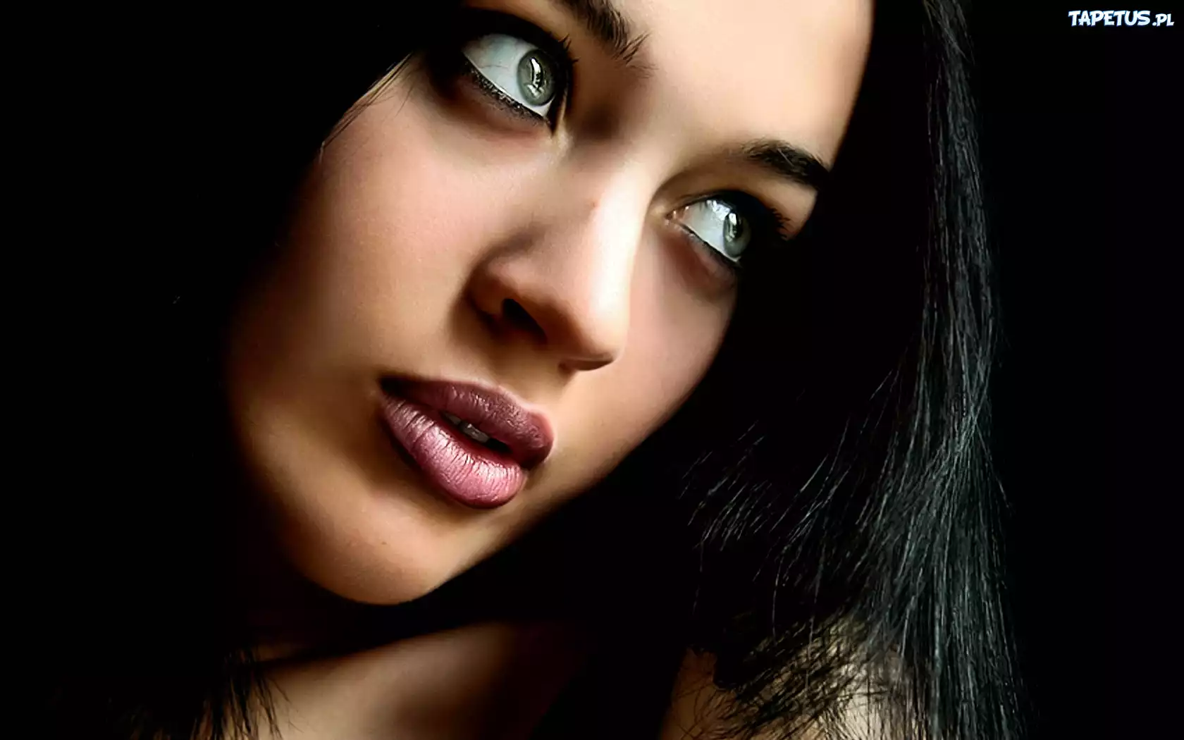 Kobieca, Twarz, Portret