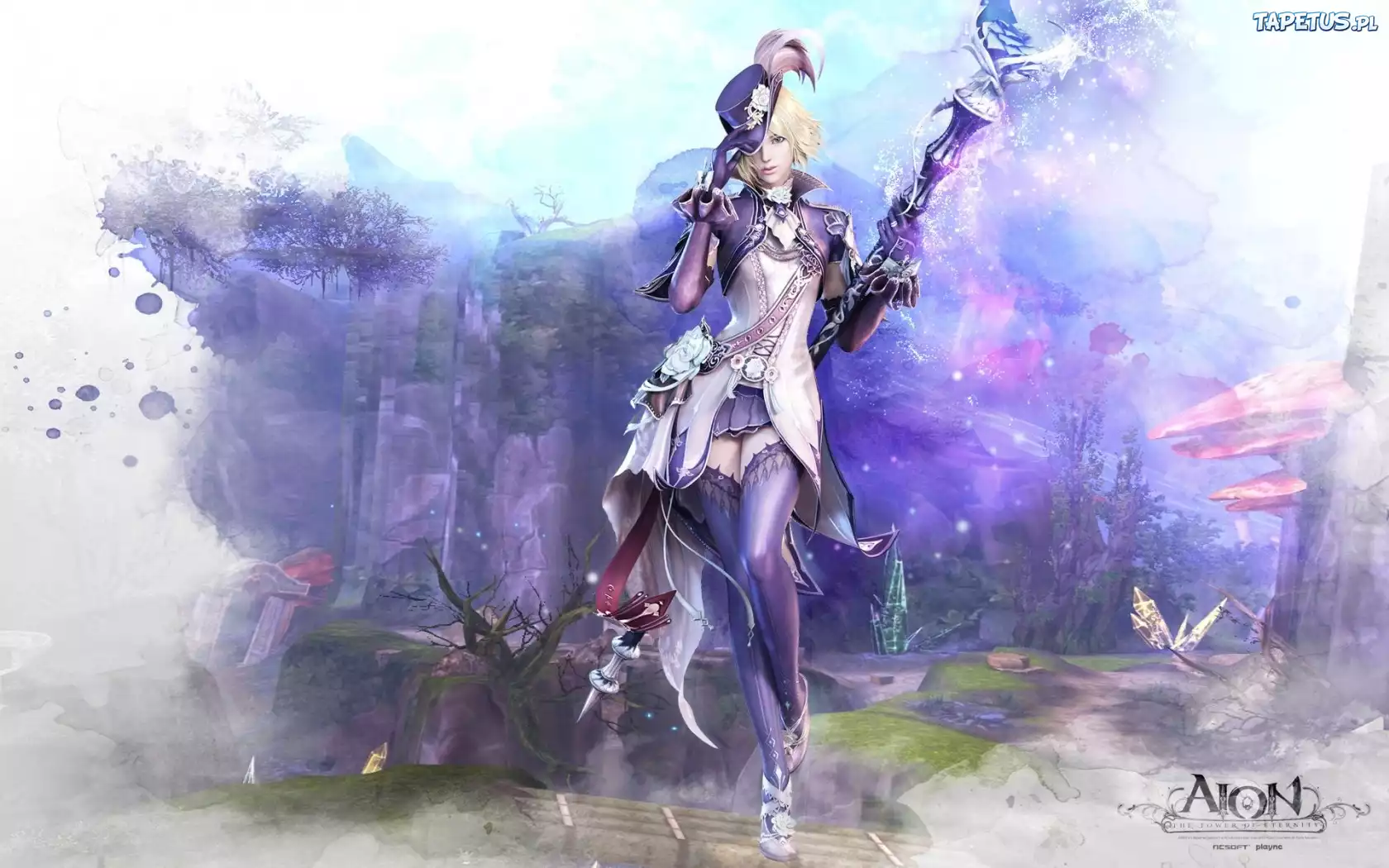 Aion The Tower Of Eternity, Kobieta, Kapelusz, Las