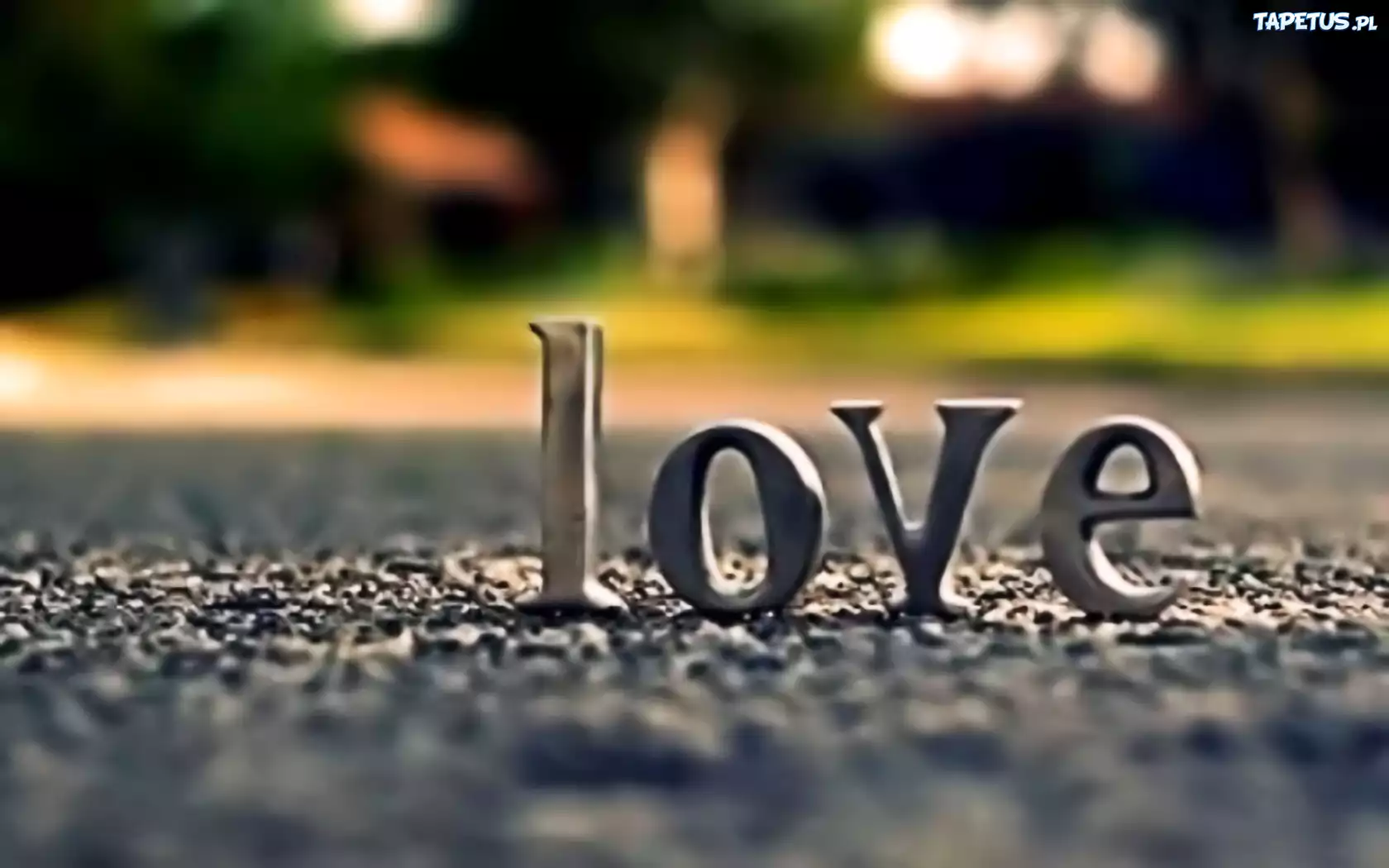 Napis, Miłość, Love