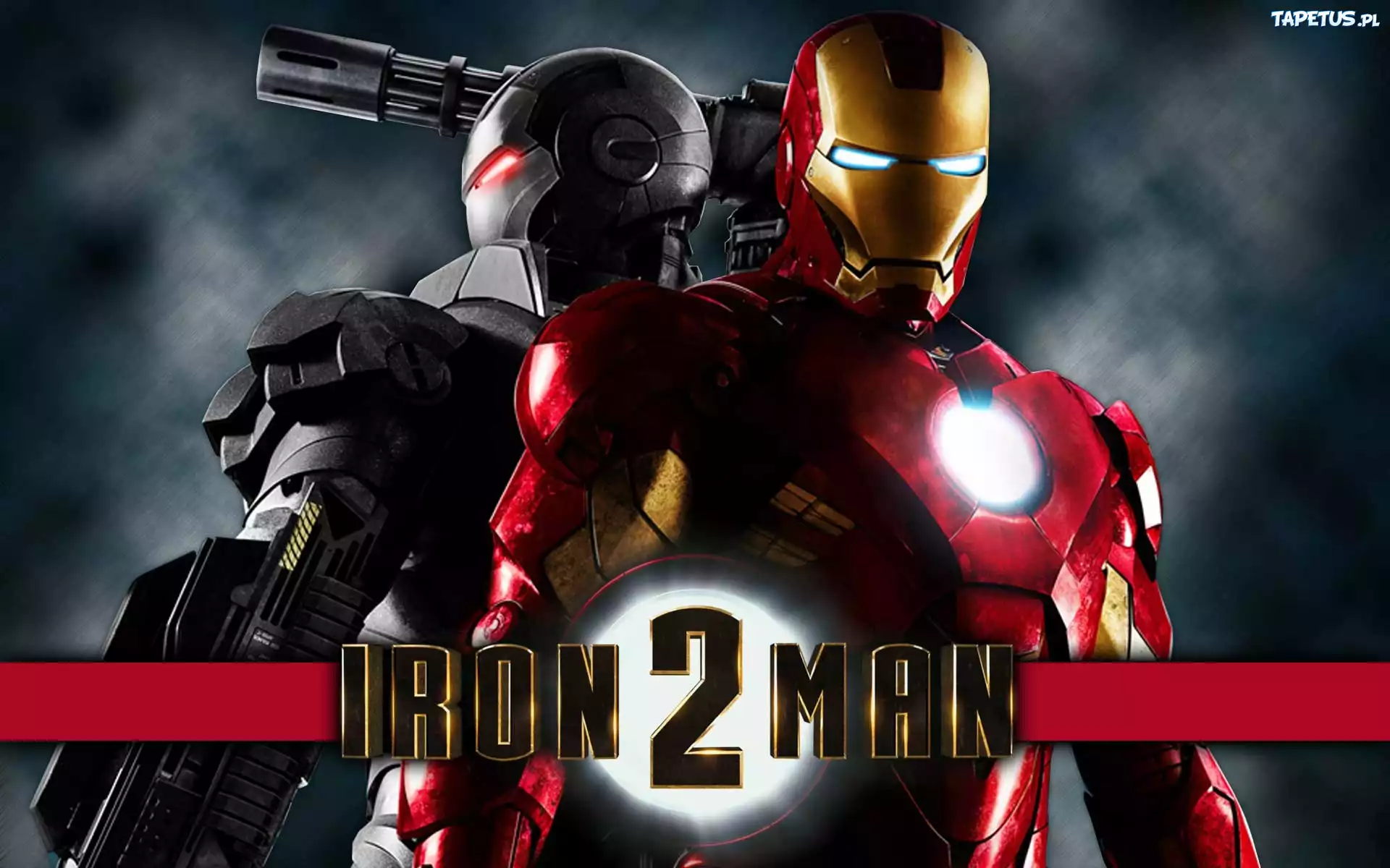 Film, Iron Man 2, Robot, Człowiek, Maszyna