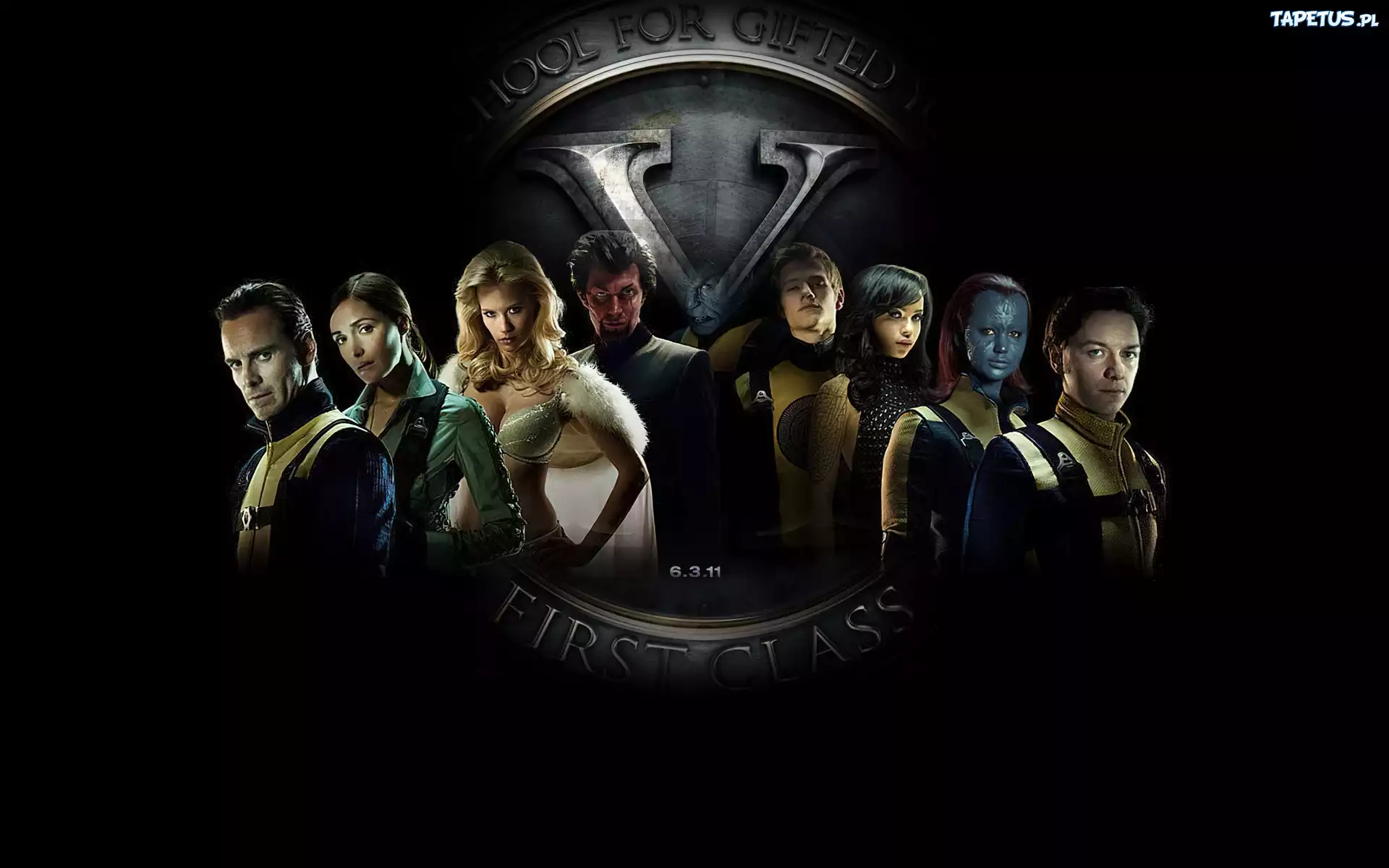 Film, X-men, Pierwsza, Klasa
