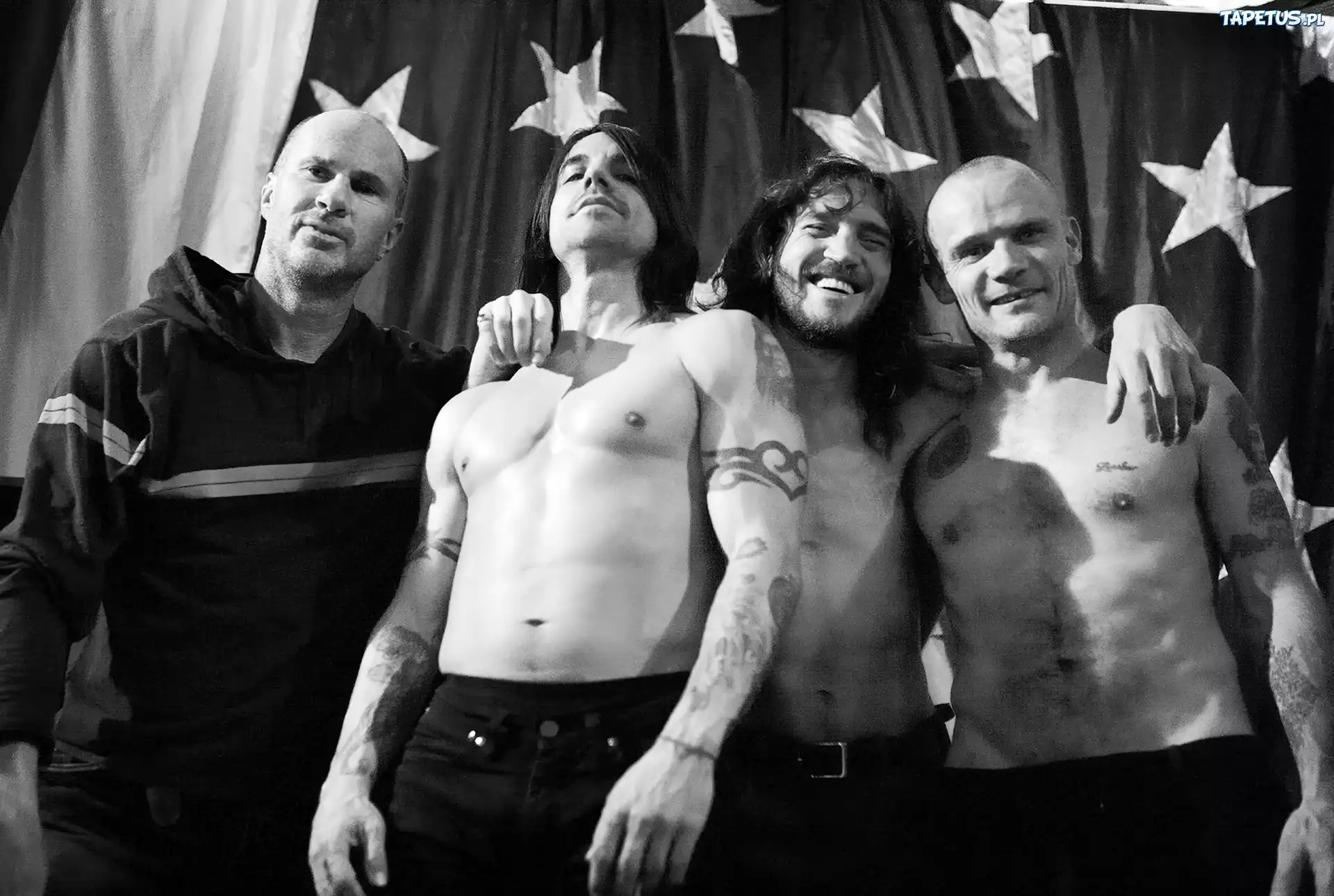 Chad Smith, Anthony Kiedis, John Frusciante