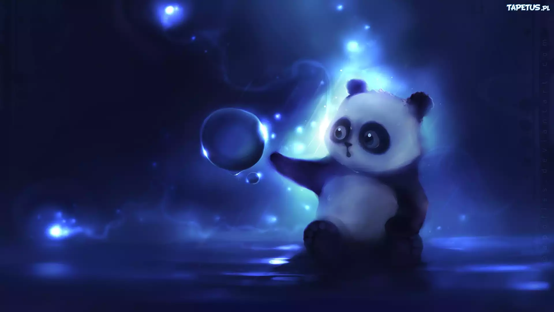 Panda, Bańka, 3D