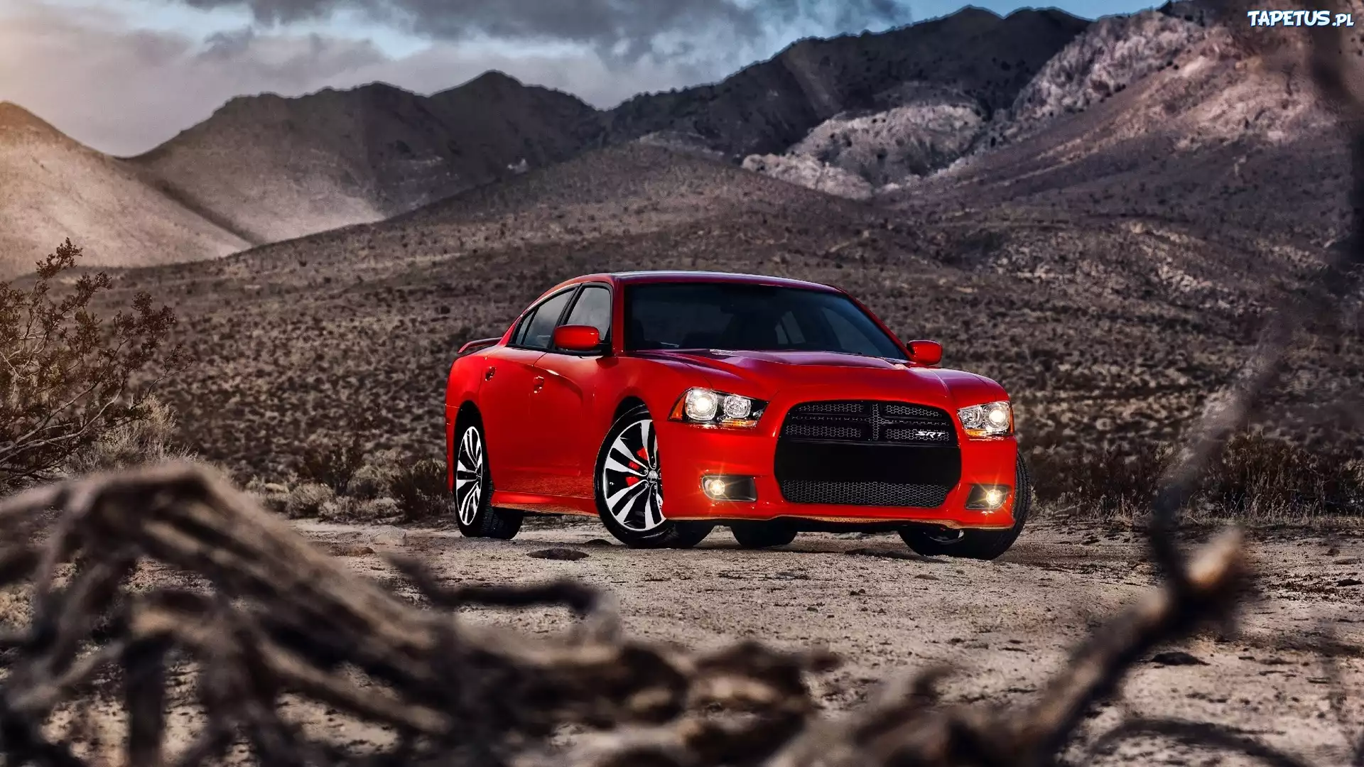 2012, Dodge, Charger, Czerwony