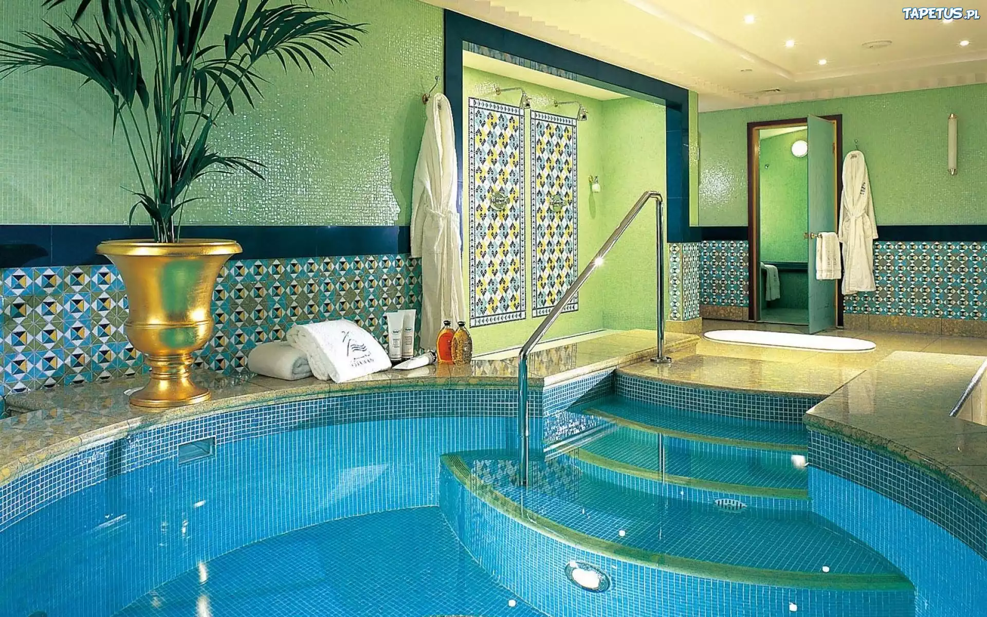 Hotel, Łazienka, Luksus, Wanna