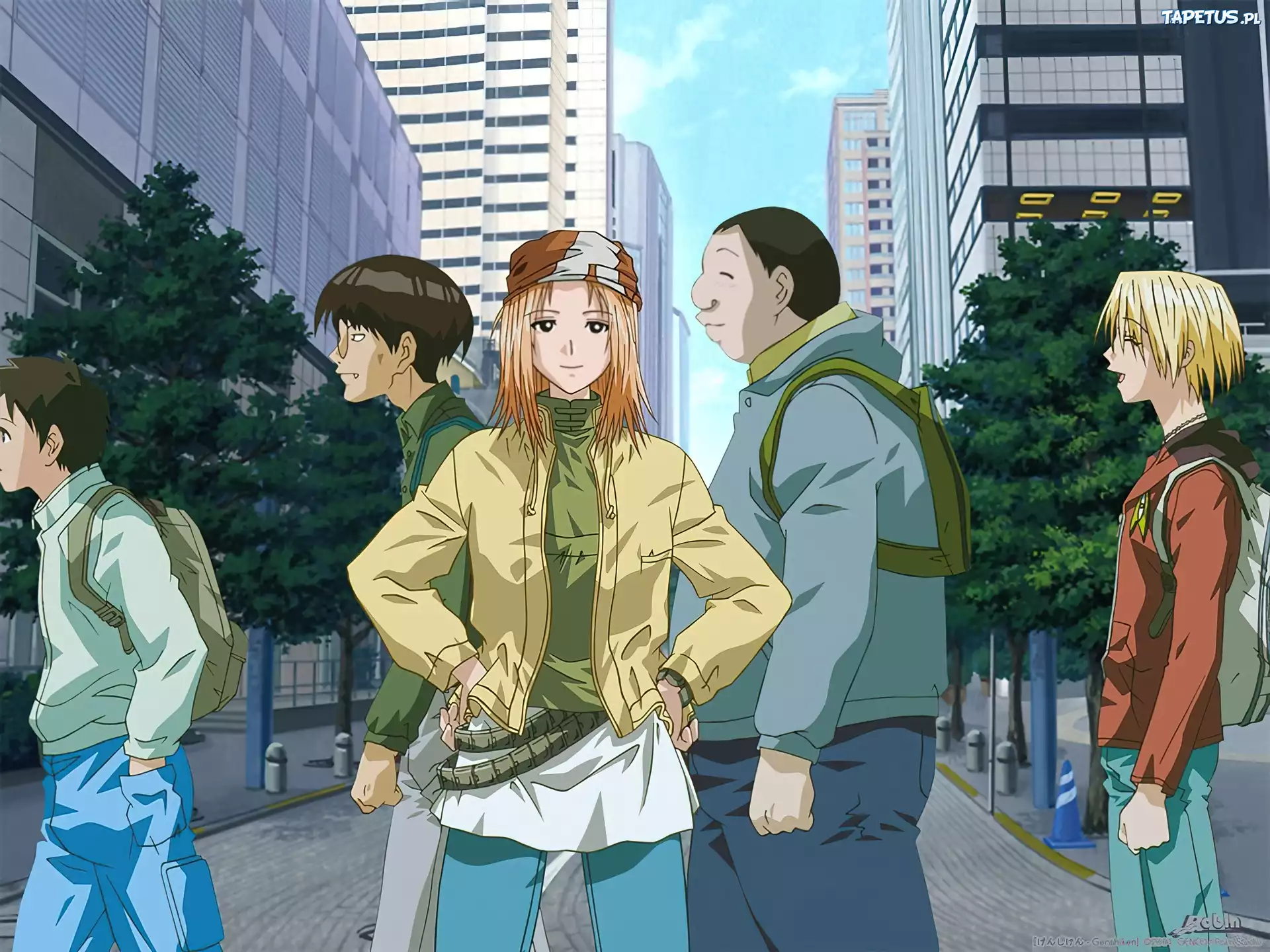 Genshiken, ludzie, miasto