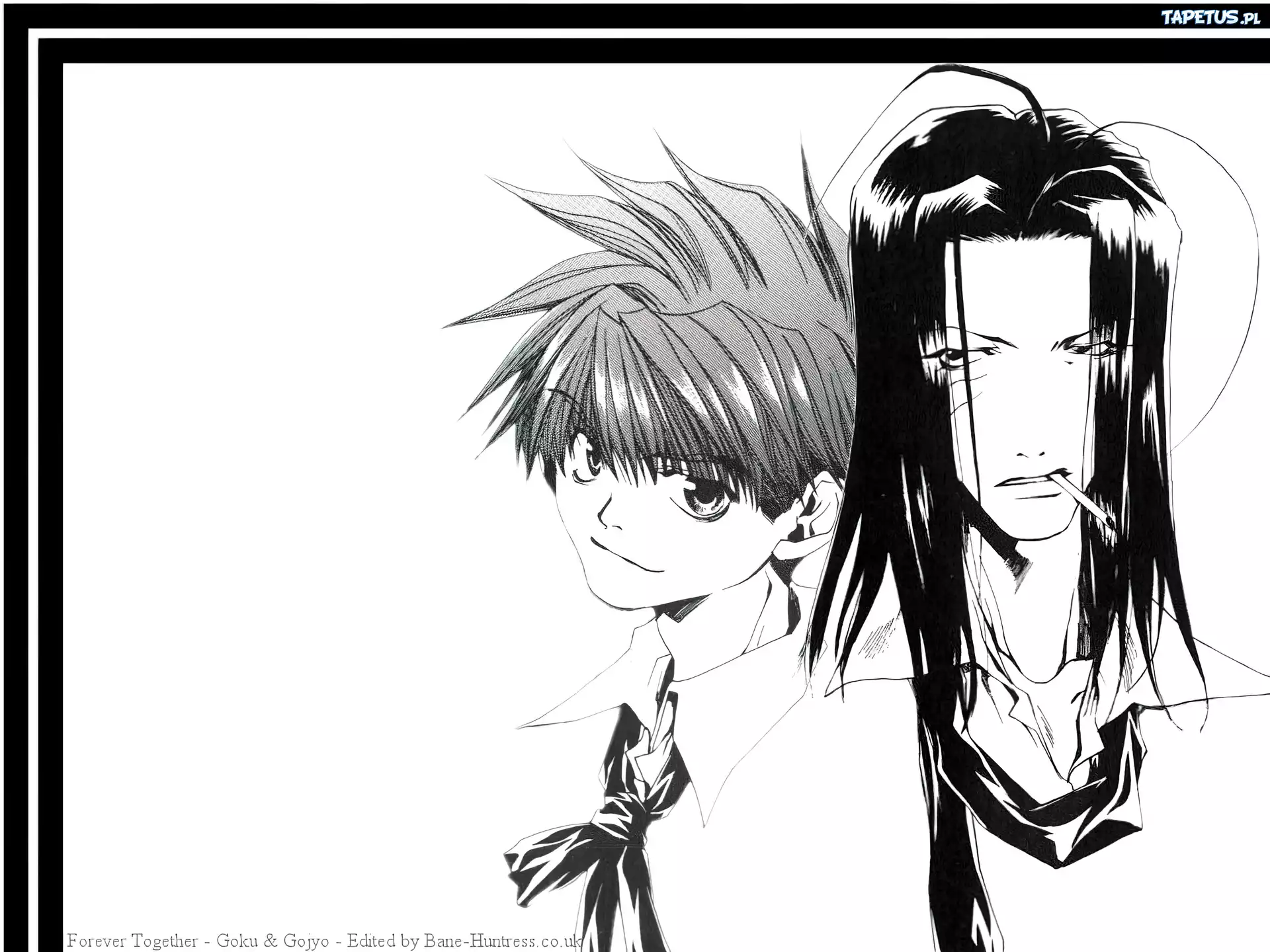 Saiyuki, twarze, papieros