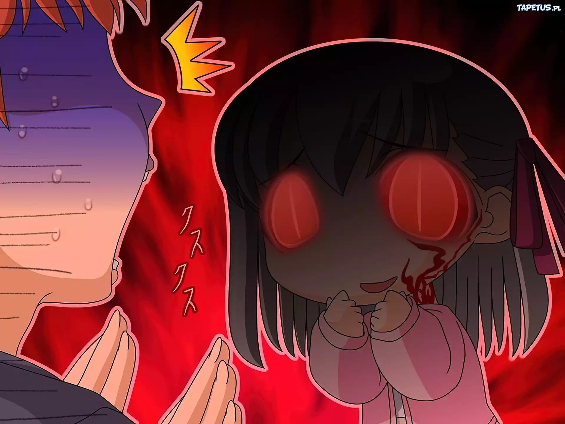 Fate Stay Night, postacie, dziewczyna, oczy