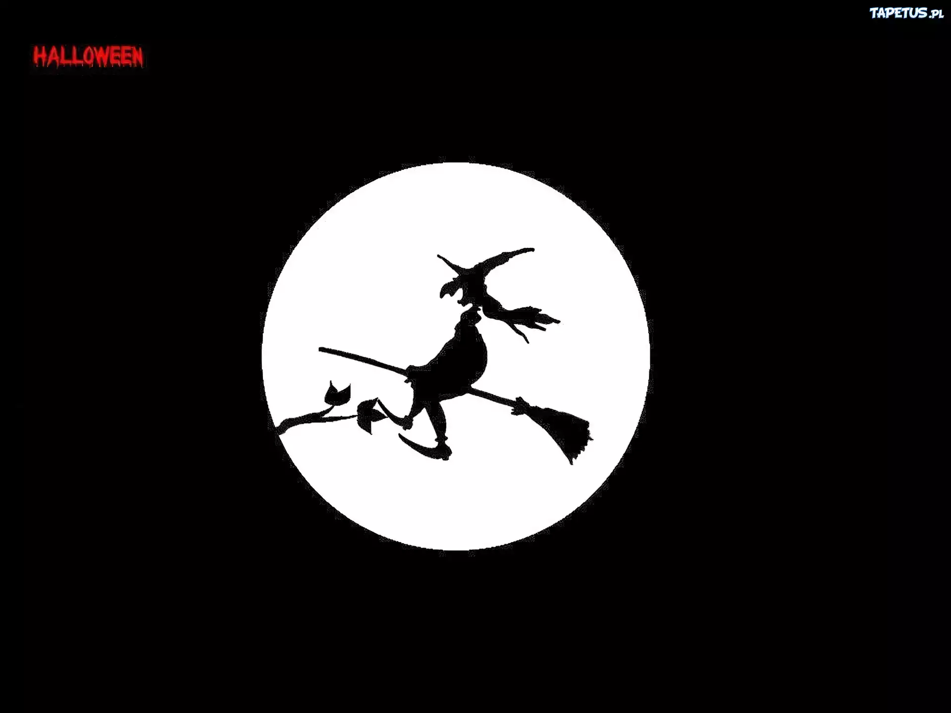 Halloween,księżyc